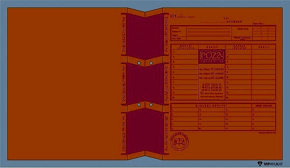 Avukat Adliye Dosyası AD506TB