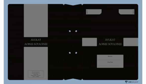 Avukat Büro Dosyası AD636